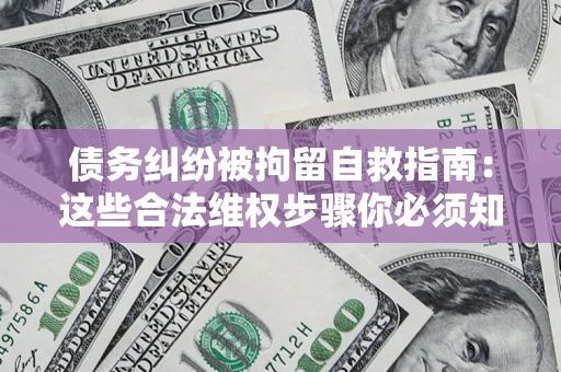 武汉债务纠纷被拘留自救指南：这些合法维权步骤你必须知道！