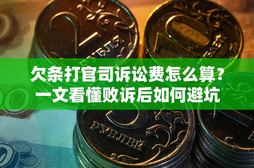武汉欠条打官司诉讼费怎么算？一文看懂败诉后如何避坑