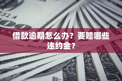 武汉借款逾期怎么办？要赔哪些违约金？